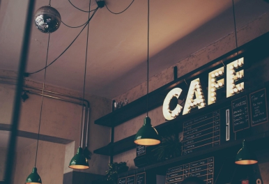 Quán cafe pha máy Bình Chánh