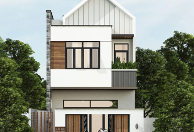 Kiến trúc nhà phố mái thái